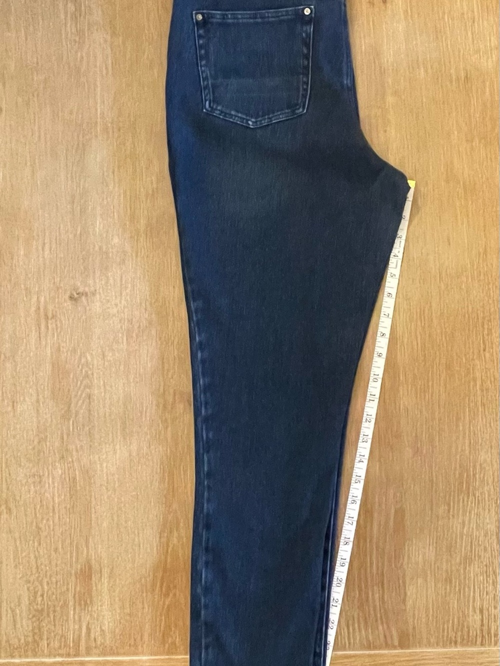 Belle by Kim Gravel Women’s Skinny Jeans - Dark Blue - Picture 4 of 5